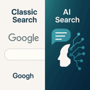 Google-Suche versus KI-Suche