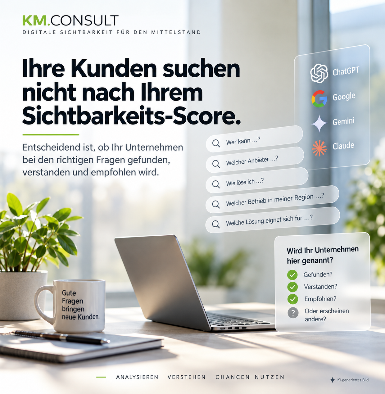 Kundenfragen Sichtbarkeit: -  was-wirklich-zaehlt