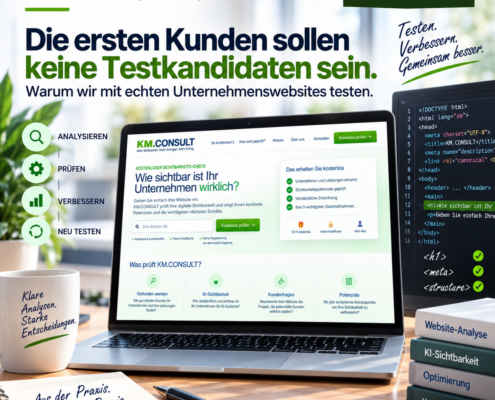 Kunde soll keine Testkandidat sein